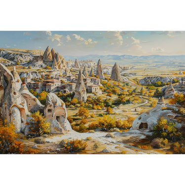 Imaginary Landscape Canvas